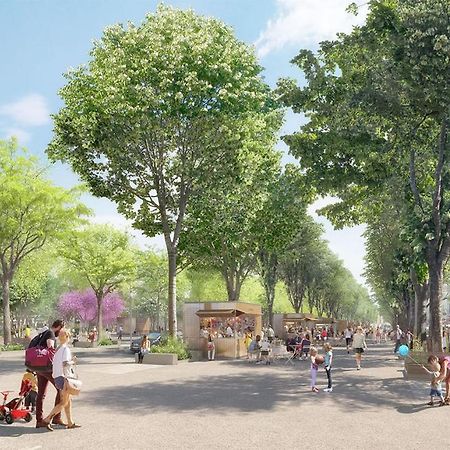 Quartier De Verdure "Cours Julien La Plaine "Chambre Privee Dans Appartement Marseille Kültér fotó